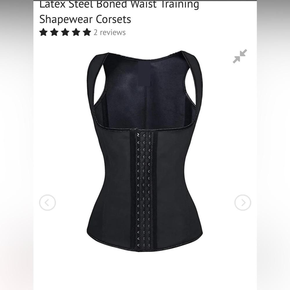 NWOT • Latex Steel Boned Waist Training Shapewear Corset • Size 4x •